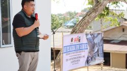 Jelang Puncak HPN 2026, Bupati Roby Apresiasi Konsistensi Program Bedah Rumah PWI Bintan. Dok : Kominfo Kabupaten Bintan