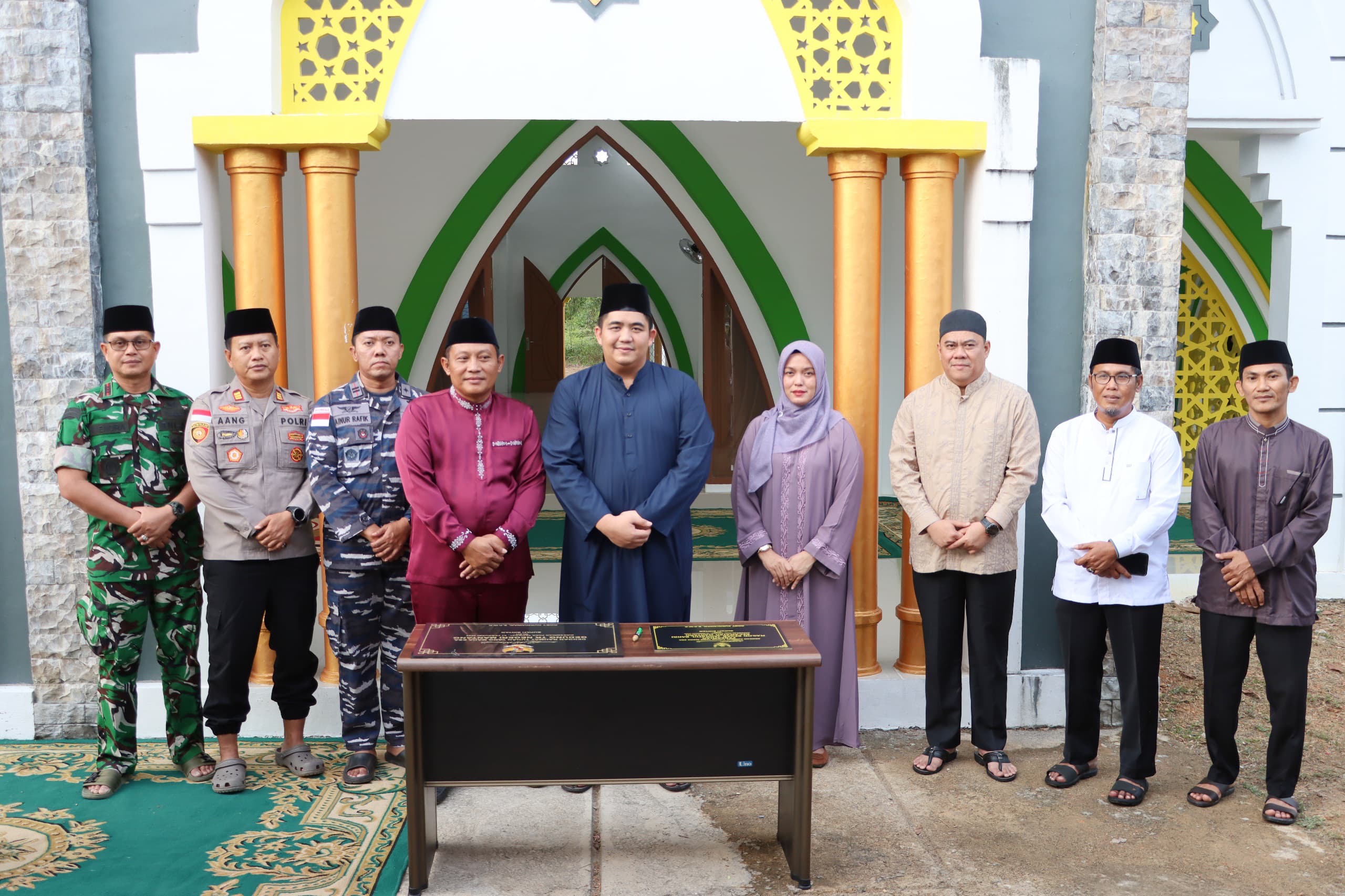 Dari Mantang, Safari Ramadan Perdana Bupati Bintan Ditandai Peresmian Masjid Besar Jannatul Bahri. Dok : Kominfo Kabupaten Bintan