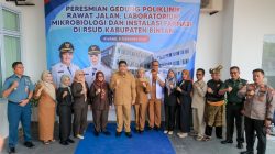 Bupati Bintan Resmikan Gedung Poliklinik Rawat Jalan, Laboratorium Mikrobiologi, dan Instalasi Farmasi RSUD Bintan. Dok : Kominfo Kabupaten Bintan