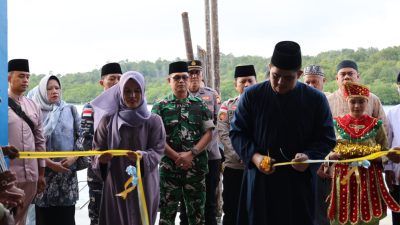Bupati Roby Resmikan Dermaga ‘Mak Yong’ Pulau Mantang. Dok : Kominfo Kabupaten Bintan