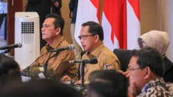 Rakor Bersama Mendagri, Bupati Roby Pastikan Komitmen Bintan Dukung Pengendalian Inflasi. Dok : Kominfo Kabupaten Bintan