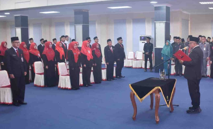 Wali Kota Tanjungpinang Lantik 53 Kepala Sekolah SD dan SMP Tahun 2026