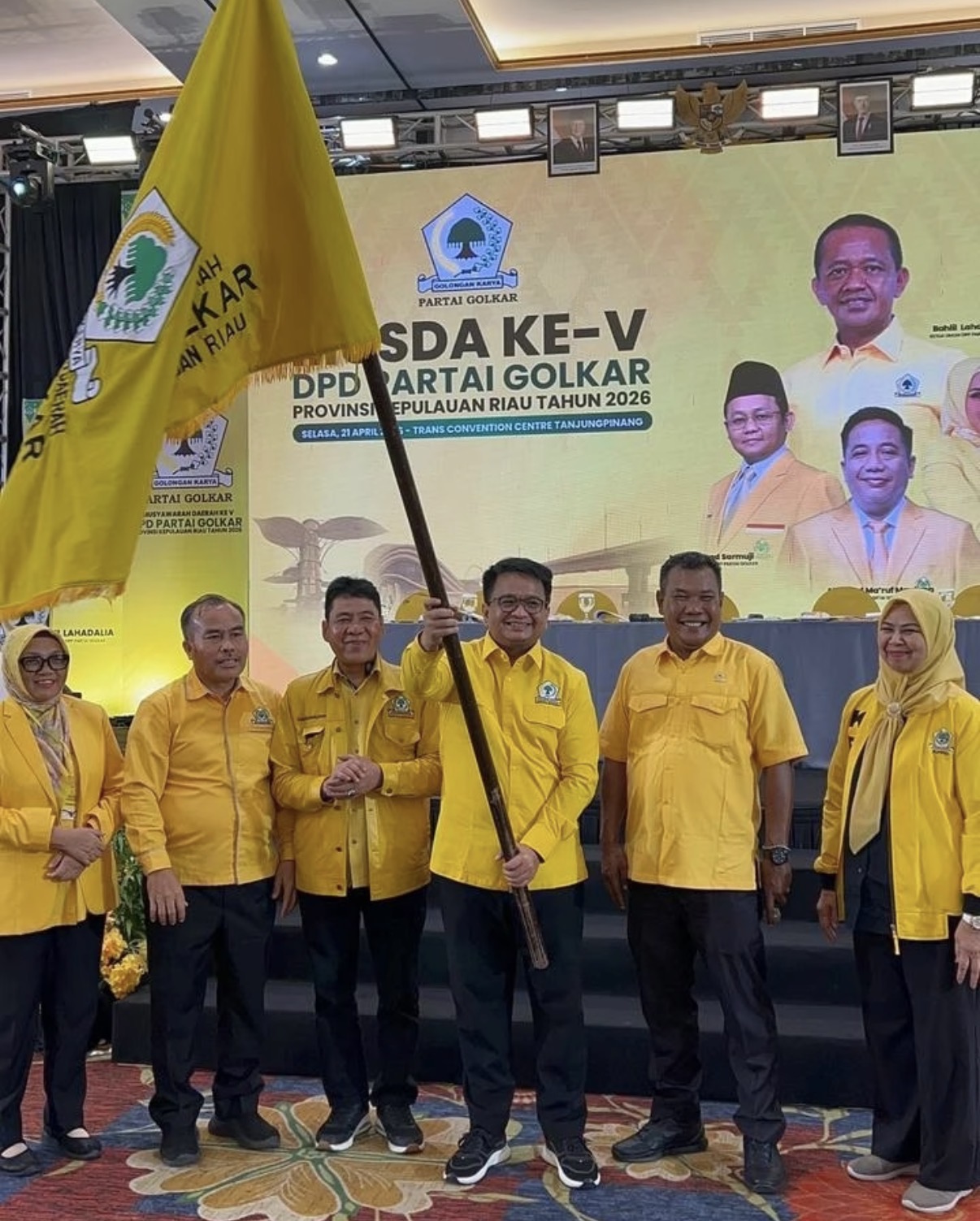 Ade Angga Pimpin Golkar Kepri, Bersama Roby Kurniawan Jalankan Roda Partai. Dok : Lintaskepri.com