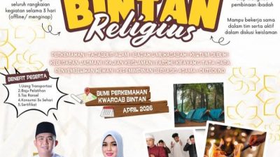 Berkemah Hingga Tadabbur Alam, Bupati Roby Memanggil Para Generasi Bintan Religius