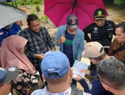 Sidang Lapangan Dugaan Korupsi Jembatan Laboh Lingga, Hakim Periksa Langsung Kondisi Proyek