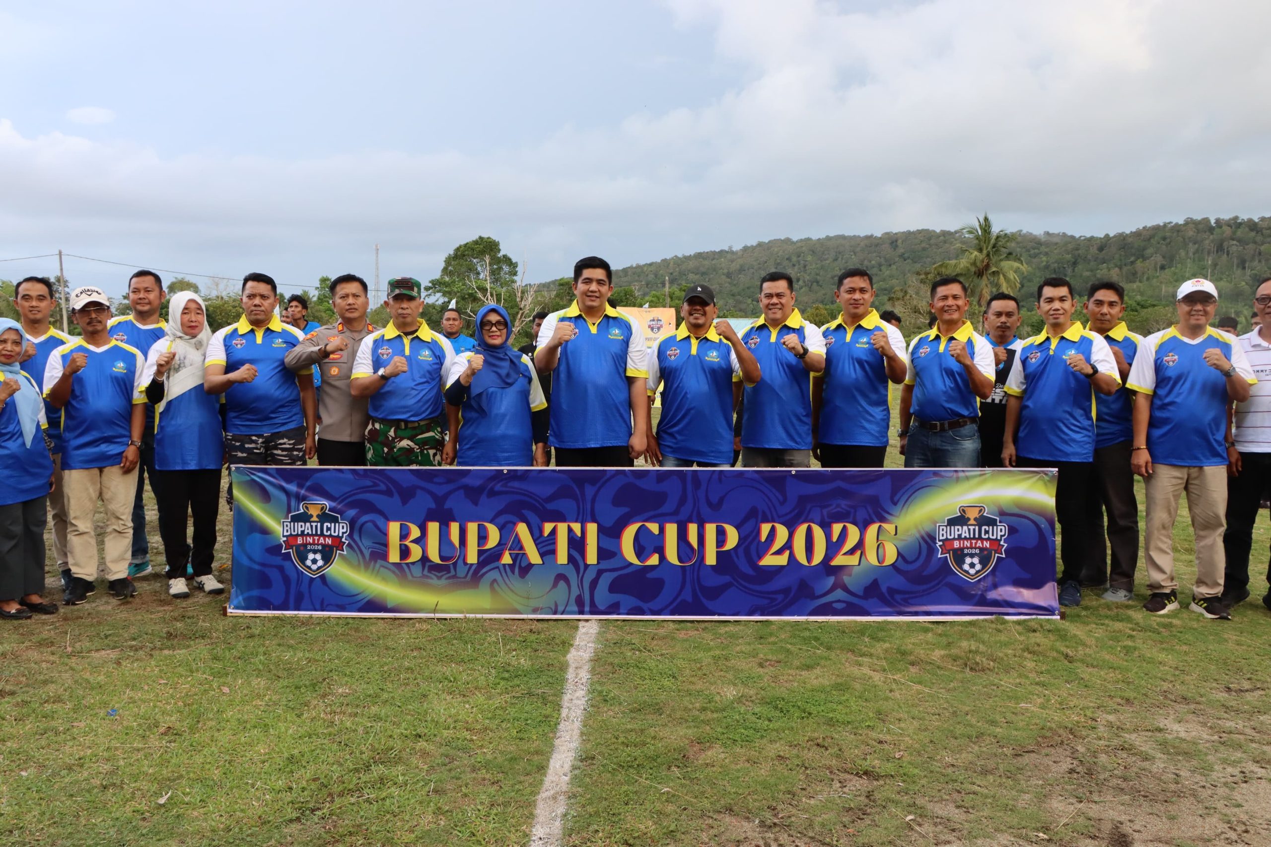 Kembali Digelar, Bupati Bintan Resmi Buka Turnamen Sepak Bola Bupati Cup III Tahun 2026. Dok : Kominfo Kabupaten Bintan