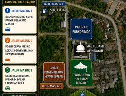 Idul Adha 1447 H, Pemkab Bintan Laksanakan Pawai Takbir di Bintan Timur dan Salat Id di Toapaya. Dok : Kominfo Kabupaten Bintan