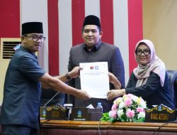 Hadiri Paripurna DPRD, Bupati Bintan Sampaikan Ranperda RTRW 2026–2046