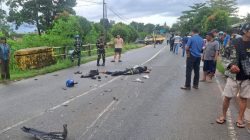 WNA China Diduga Keluar Jalur, Pengendara Motor Tewas dalam Laka Maut di KM 12 Tanjungpinang. Dok : Istimewa