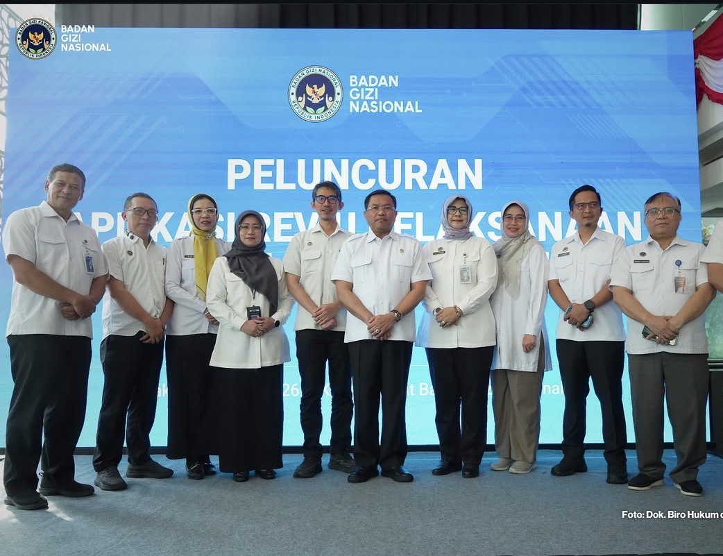 BGN Optimalkan Pengawasan Makan Bergizi Gratis Melalui Aplikasi Digital. Dok : Instagram @badangizinasional.ri