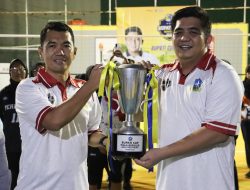Roby Buka Turnamen Bola Voli Bupati Cup III 2026 di Lapangan Kuala Sempang