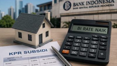 BI Rate Naik Jadi 5,25 Persen, Ekonomi Nasional hingga KPR Subsidi Diproyeksi Terdampak