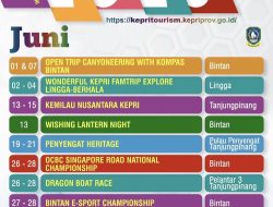 Kalender Event Juni 2026 Kepulauan Riau: Festival Budaya hingga Sport Tourism Internasional