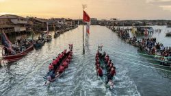 Dragon Boat Race 2026 Meriahkan Pelantar III Tanjungpinang, Ribuan Warga Padati Lokasi Lomba. Dok : Istimewa