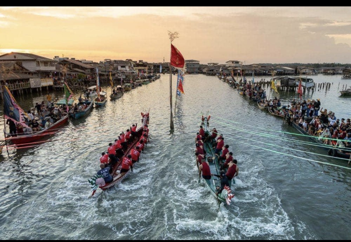 Dragon Boat Race 2026 Meriahkan Pelantar III Tanjungpinang, Ribuan Warga Padati Lokasi Lomba. Dok : Istimewa
