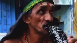 Dayanidhi Reddy meminum oli bekas selama puluhan tahun. Dok : Istimewa