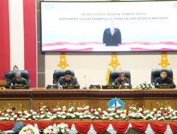 Bupati Roby Sampaikan Ranperda LPP APBD Bintan TA 2025