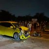 Kecelakaan Mobil dan Sepeda Motor Terjadi di Jembatan 1 Barelang Batam, Warga Padati Lokasi