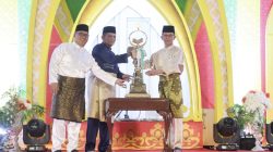 Suasana penutupan MTQ XII Tingkat Provinsi Kepulauan Riau 2026 yang berlangsung di halaman Gedung Lembaga Adat Melayu (LAM) Provinsi Kepri, Tanjungpinang, Kamis (9/7/2026). Dok : Istimewa