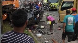 Tabrakan Beruntun di Sibolangit, Dua Orang Tewas dan Tujuh Luka-luka