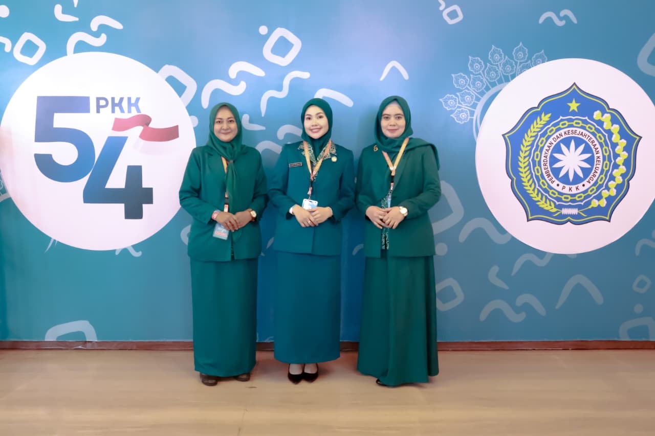 Ketua TP PKK Kabupaten Bintan Hadiri Puncak HKG PKK ke-54 Tingkat Nasional di Makassar. Dok : Kominfo Kabupaten Bintan
