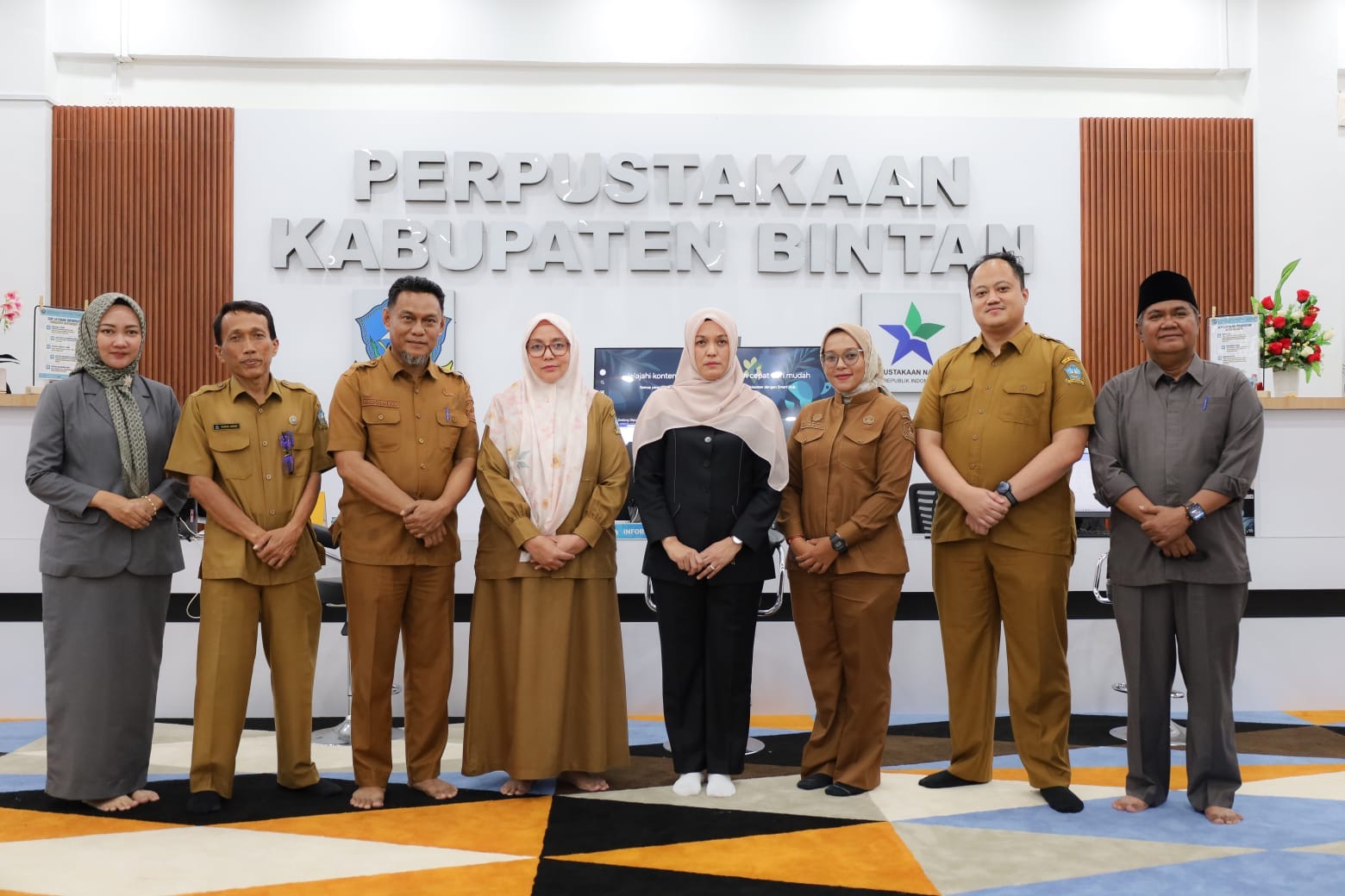 Perpustakaan Umum Bintan Tawarkan Fasilitas Modern dan Nyaman untuk Para Pengunjung. Dok : Kominfo Kabupaten Bintan