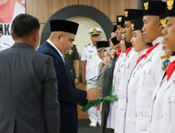 Bupati Bintan Kukuhkan 33 Anggota Paskibraka Kabupaten Bintan Tahun 2026