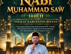 Pemkab Bintan Ajak Masyarakat Hadiri Peringatan Maulid Nabi 1448 H di Community Centre Teluk Sebong