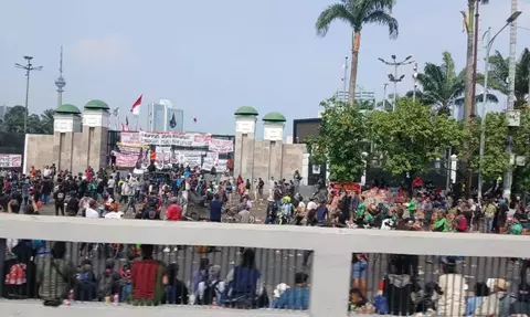 Demo Hari Ini, Puluhan Orang Diamankan Jelang Aksi di Depan DPR. Dok : Istimewa