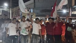 Semarak Gerak Jalan 45 KM Tanjungpinang, Ribuan Warga Padati Jalan hingga Dini Hari. Dok : Lintaskepri.com