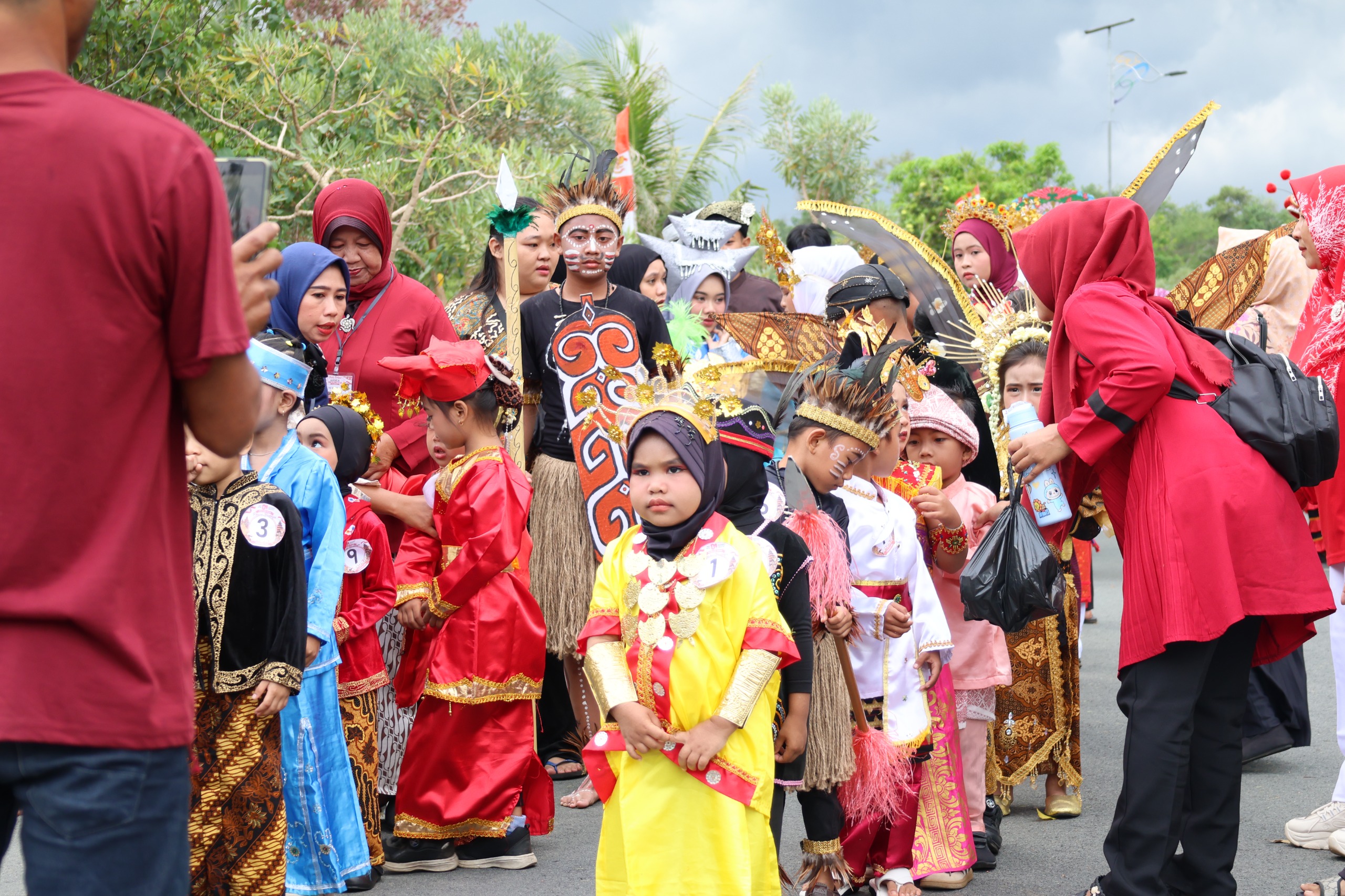 Salah satu peserta Festival Pawai Budaya Bintan 2026. Dok : Kominfo Kabupaten Bintan