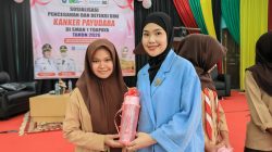 Hafizha Beri Edukasi Deteksi Dini Kanker Payudara bagi Remaja Putri di SMAN 1 Toapaya. Dok : Kominfo Kabupaten Bintan