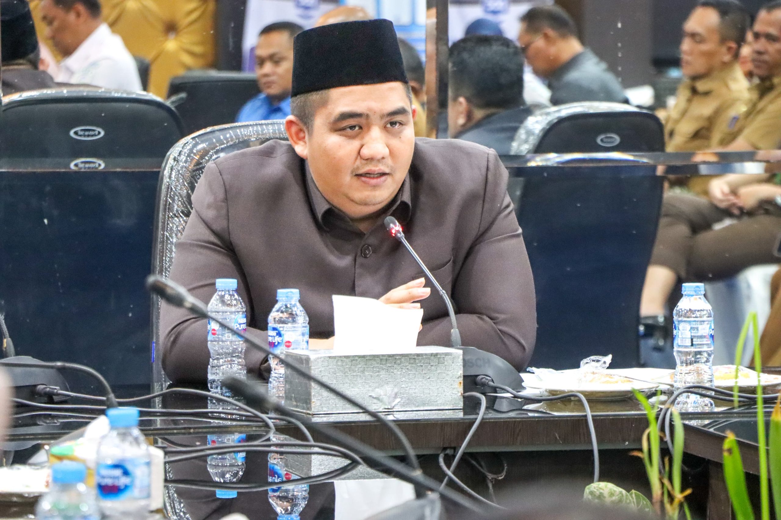 Bupati Bintan Pimpin Rapat Koordinasi Pencegahan Dan Kesiapsiagaan Karhutla Serta Kekeringan. Dok : Kominfo Kabupaten Bintan