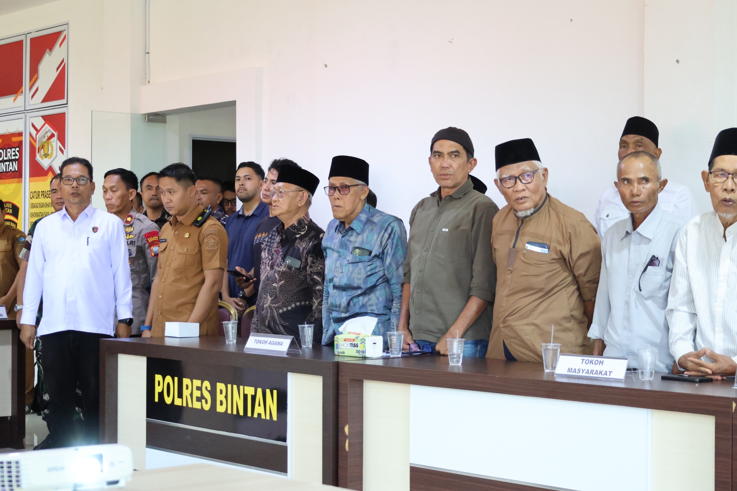 Bupati Roby Apresiasi Keberhasilan Kepolisian dan Tim Gabungan Ungkap Jaringan Narkoba Internasional. Dok : Kominfo Kabupaten Bintan