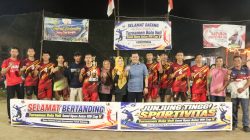 Sekda Ronny Tutup Turnamen Voli Semi Open Antar RW Cup V, BRC Balai Rejo dan Belak Raih Juara Pertama. Dok : Kominfo Kabupaten Bintan