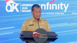 ekda Batam, Firmansyah, menyampaikan sambutan saat menghadiri DFL di Politeknik Negeri Batam, Senin (31/8/2026). HUMAS DISKOMINFO BATAM