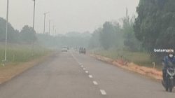 Kabut Asap Selimuti Sejumlah Wilayah Kepri, Warga Diimbau Kurangi Aktivitas di Luar Rumah. Dok : Istimewa
