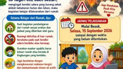 Flyer SDN 002 Bukit Bestari Tanjungpinang. Dok : SDN 002 Bukit Bestari Tanjungpinang