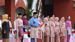 Bupati Roby Sampaikan Sederet Pencapaian dalam Upacara Peringatan Hari Jadi Kepri Ke-24. Dok : Kominfo Kabupaten Bintan