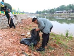 Gubernur Kepri dan Bupati Bintan Lakukan Aksi Gotong Royong di Taman Kolam Kijang