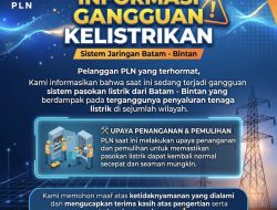 BREAKING NEWS! Batam, Tanjungpinang hingga Uban Blackout Total, PLN Lakukan Penanganan