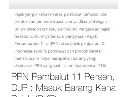 Pembalut Wanita Kena PPN, Kebutuhan Dasar Perempuan atau Objek Pajak?