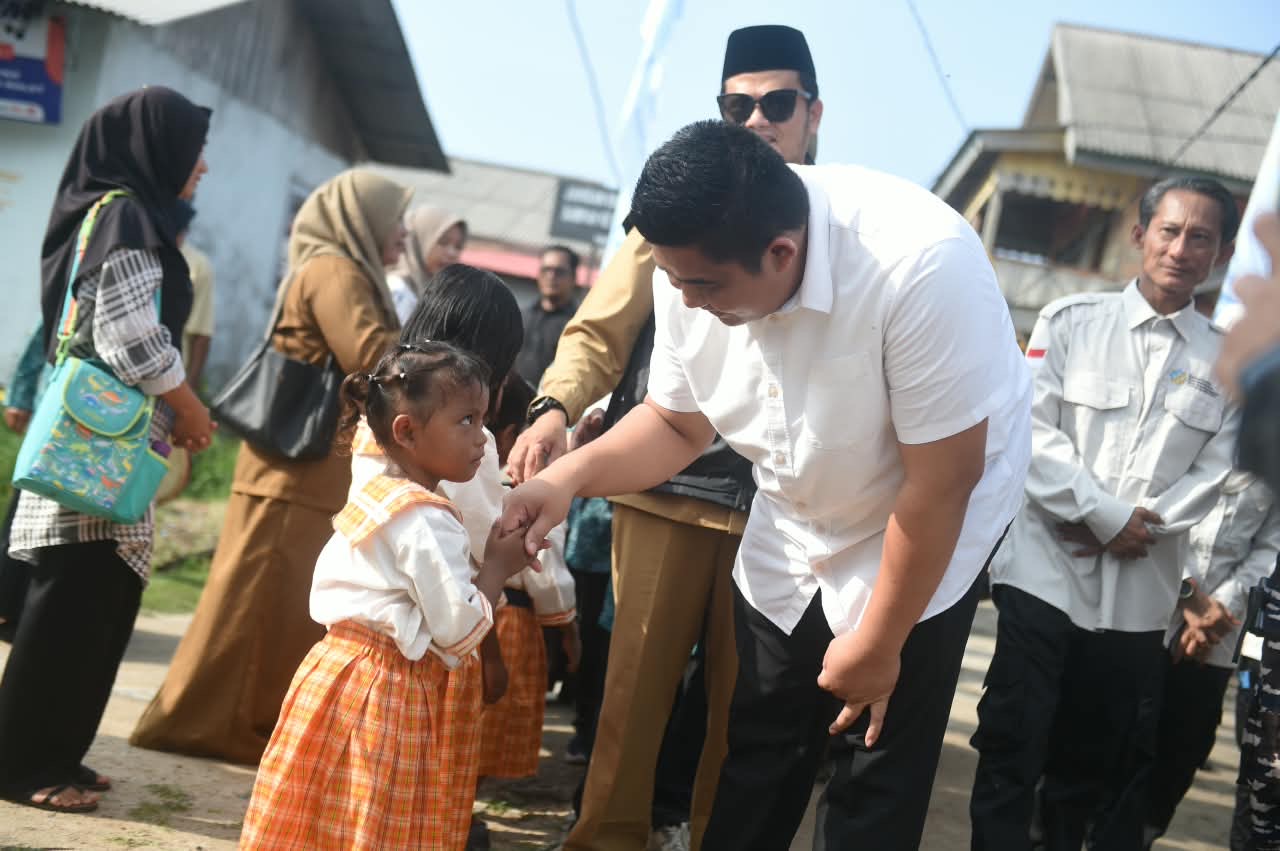 Kolaborasi Pemkab Bintan dan BKKBN Kepri, Gelar OKE GAS 2026 di Desa Mapur. Dok : Diskominfo Kabupaten Bintan